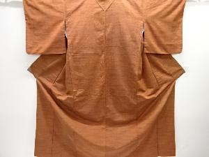 アンティーク　手織り紬着物